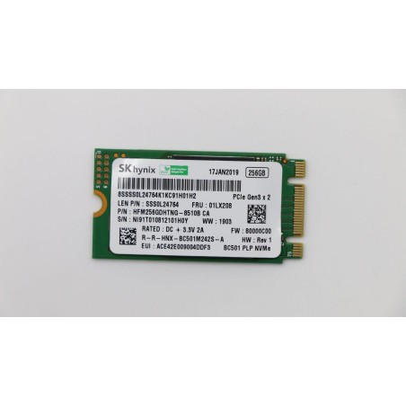 "Lenovo SSD M2 PCIe NVMe FRU SSD - High-Performance Storage | Part 01LX208"